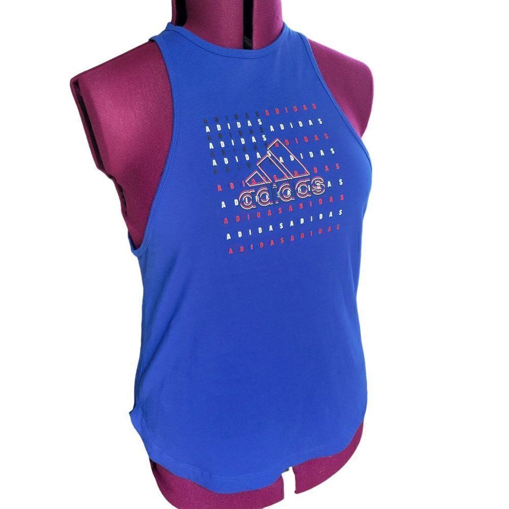 adidas Women's Americana Racerback Tank Top (Size L)